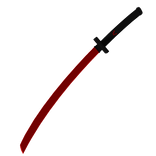 Red Cyberpunk Katana