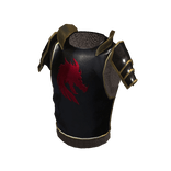 Red Dragon Medieval Chest & Shoulder Armor