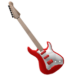 Red Electric Guitar