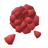 Red Flower Mouth Piece