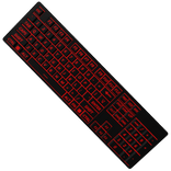 Red Gamer Keyboard