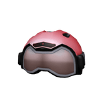 Red Goggles Helmet