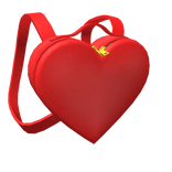 Red Heart Backpack