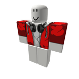 Red Hoodie With Headphones!