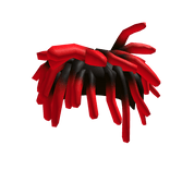 Red Messy Dreads