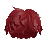 Red Messy Hair
