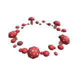 Red Mushroom Fairy Ring