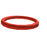 Red Necklace Choker 3.0