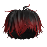 Red Ombre Sleepy Hair