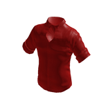Red Opened Up Shirt