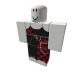 Red Plaid Split Outfit