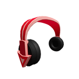 Red Rhythm Gamer Headphones