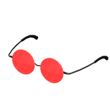 Red Round Neon Shades