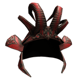 Red Samurai Helmet