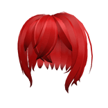 Red Short Anime Hair