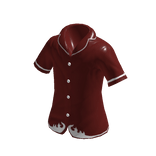 Red  Silk Pajama Shirt