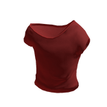 Red Slouchy T-shirt