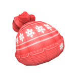 Red Snow Beanie
