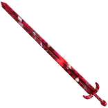 Red Sparkle Time Claymore