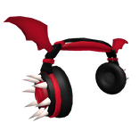 Red Spikey Batphones