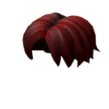 Red Spiky Middle Part