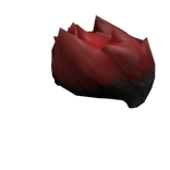 Red Spiky Styled Hair