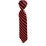 Red Striped Tie