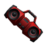 Red Stylish Boombox