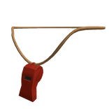 Red Whistle Necklace