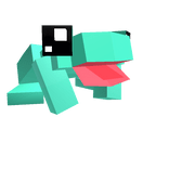 Retro Blue Froggy Pet (R)