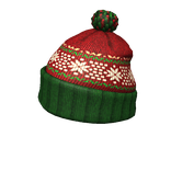 Retro Christmas Knitted Beanie