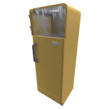 Retro Fridge Costume (Yellow)