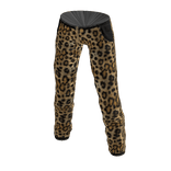 Retro Leopard Print Jeans