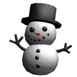 Retro Snowman Friend