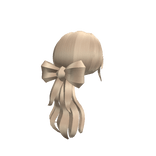 Ribbon Low Pony Blonde
