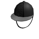 Riding Helmet - Black Sparkle