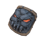 Right Barbarian Skull Shoulder