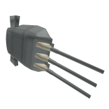 Right Battleship Armament Front-facing