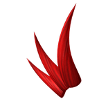 Right Crimson Shoulder Spikes