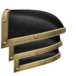 Right Dark Crusader Pauldron