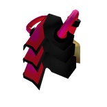 Right Sci-fi Samurai Shoulder Guard(Red)