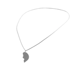 Right Silver BFF Necklace