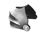 Right Silver Pauldron of the Void