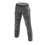 Ripped Denim Jeans (White)