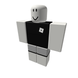Roblox black default clothing