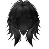 Rockstar Shaggy Cut (Black)