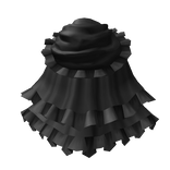 Rococo Back Bustle Black