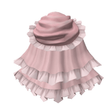 Rococo Back Bustle Pink