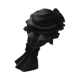 Rococo Hip Curtain Bustles Black