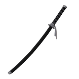 Rogue Samurai Katana in Black & Silver